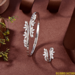 Popular Design Sterling Silver 925 Jewelry Bangle set