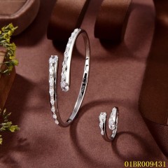 wholesale price Sterling Silver 925 Jewelry Bangle set