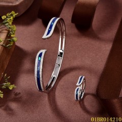 High-quality Fashion Sterling Silver 925 Jewelry Bangle set
