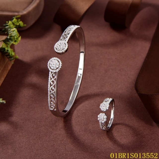 Hot Fashion Sterling Silver 925 Jewelry Bangle