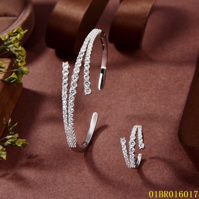 New Product Sterling Silver 925 Jewelry Bangle set