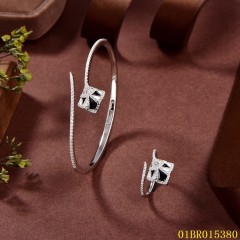 New Arrivals Sterling Silver 925 Jewelry Bangle set