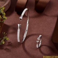 Wholesale Fashion Sterling Silver 925 Jewelry Bangle set