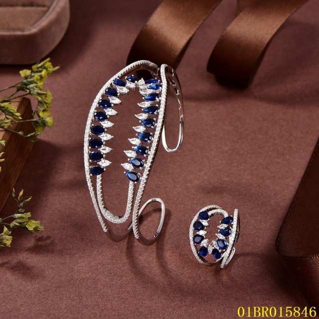 Factory Supply Quality Assurance Sterling Silver 925 Jewelry Bangle set