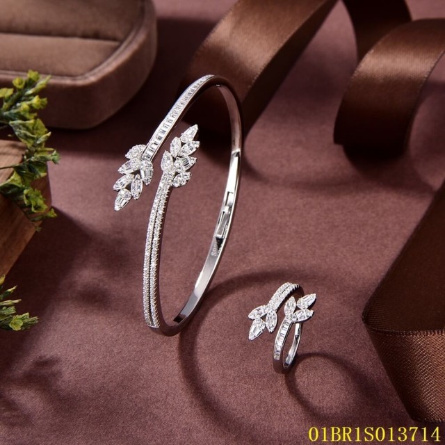 Top Fashion Sterling Silver 925 Jewelry Bangle