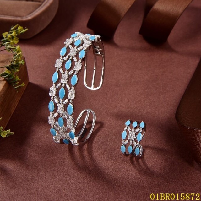 Wholesale High End Quality Sterling Silver 925 Jewelry Bangle set