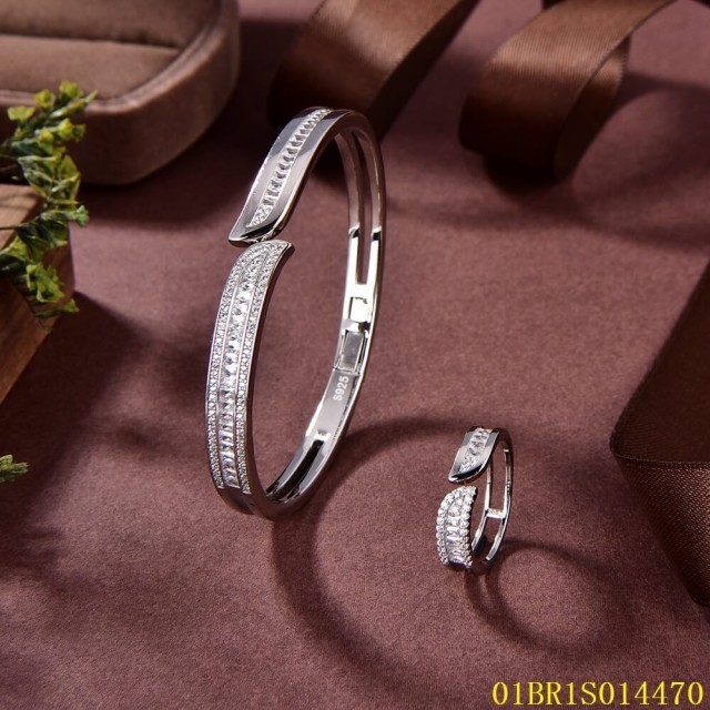 Hot Fashion Sterling Silver 925 Jewelry Bangle