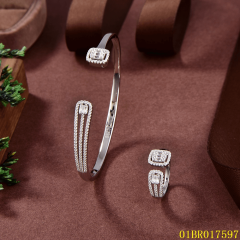 Wholesale High End Quality Sterling Silver 925 Jewelry Bangle set