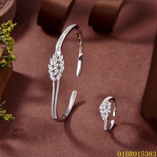China Wholesale Factory Sterling Silver 925 Jewelry Bangle set