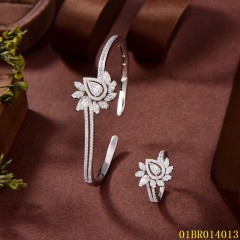 New Arrivals Sterling Silver 925 Jewelry Bangle set