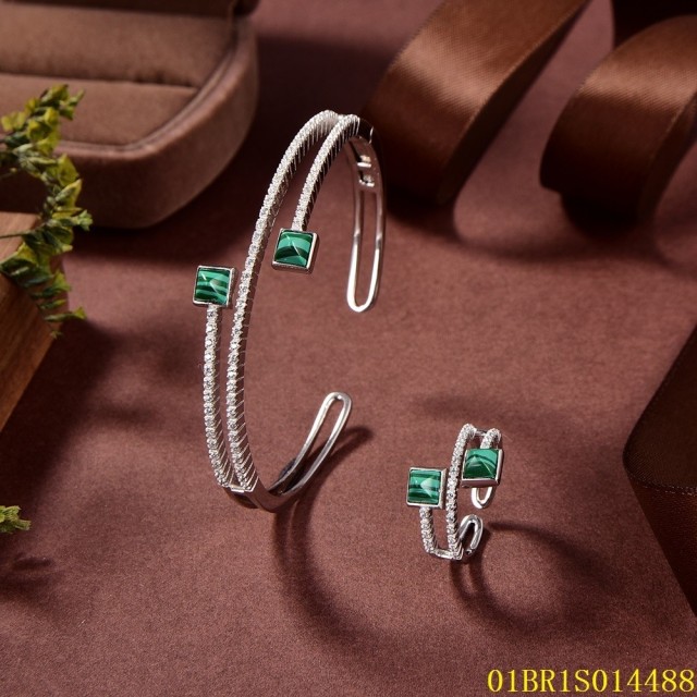 High-quality Fashion Sterling Silver 925 Jewelry Bangle set