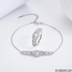 Wholesale Fashion Sterling Silver 925 Jewelry Bangle set