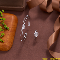 Hot Wholesale 925 Sterling Silver Jewelry Set