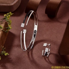 High-quality Fashion Sterling Silver 925 Jewelry Bangle set