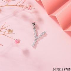 Top Seller: 925 Sterling Silver A-Z Letter Pendant, Stylish & Quality Gift