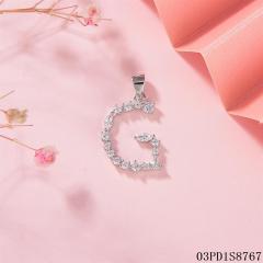 Top Seller: 925 Sterling Silver A-Z Letter Pendant, Stylish & Quality Gift