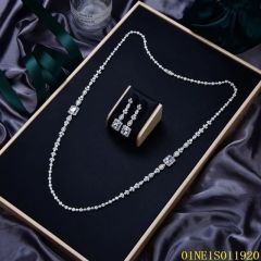 China Wholesale Factory jewelry Long Chain Necklace Set