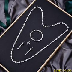 High-quality Fashion jewelry Long Chain Necklace Set