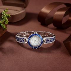 Exclusively For Women: 925 Sterling Silver Zircon Watch, The Perfect Fusion Of Elegance And Brilliance