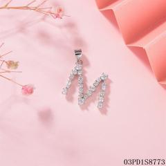 Top Seller: 925 Sterling Silver A-Z Letter Pendant, Stylish & Quality Gift