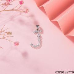 Top Seller: 925 Sterling Silver A-Z Letter Pendant, Stylish & Quality Gift