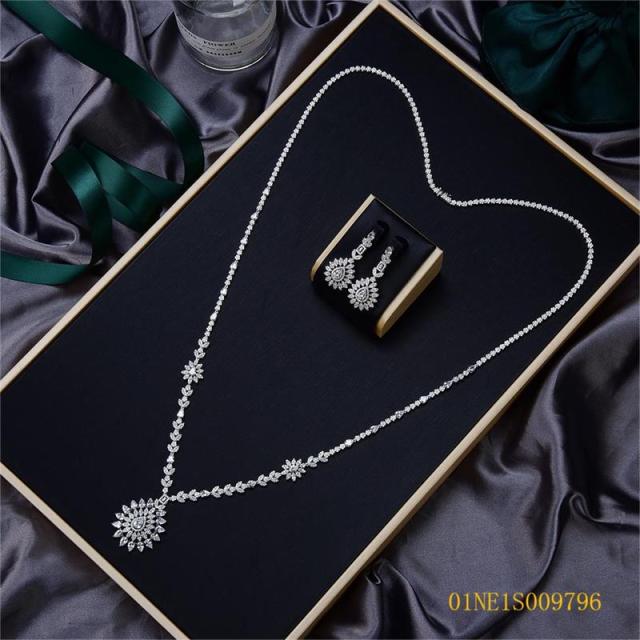 Classic Hot Sale jewelry Long Chain Necklace Set