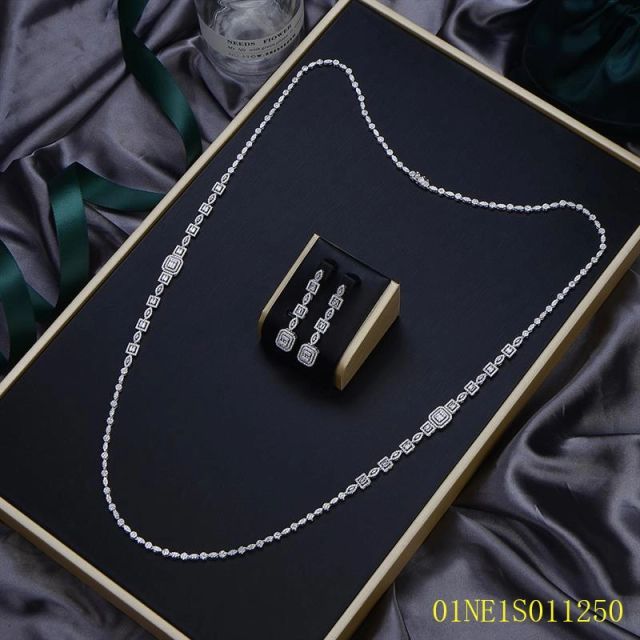 China Wholesale Factory jewelry Long Chain Necklace Set