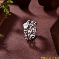 Classic Hot Sale Sterling Silver 925 jewelry Ring