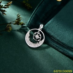 Factory Supply Quality Assurance Sterling Silver 925 jewelry Pendant