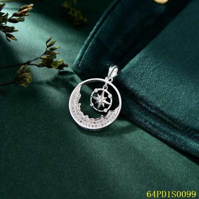 Factory Supply Quality Assurance Sterling Silver 925 jewelry Pendant