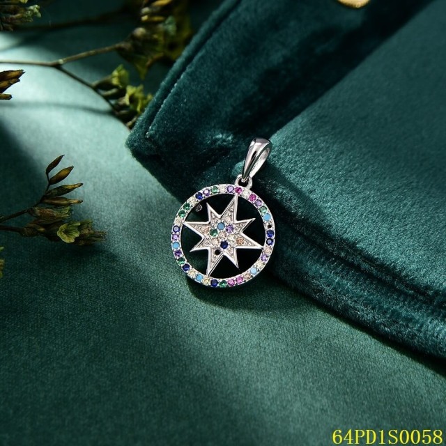 Quality Wholesale Unique Design Sterling Silver 925 jewelry Pendant