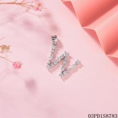 Top Seller: 925 Sterling Silver A-Z Letter Pendant, Stylish & Quality Gift