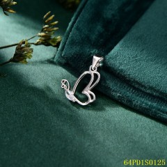 Unique Design Fashion Sterling Silver 925 jewelry Pendant