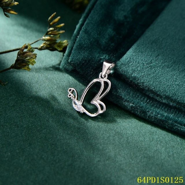 Unique Design Fashion Sterling Silver 925 jewelry Pendant