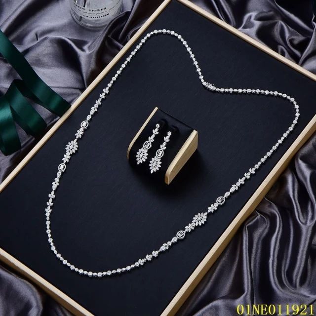 China Wholesale Factory jewelry Long Chain Necklace Set