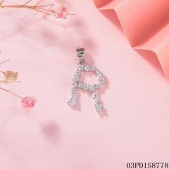 Top Seller: 925 Sterling Silver A-Z Letter Pendant, Stylish & Quality Gift
