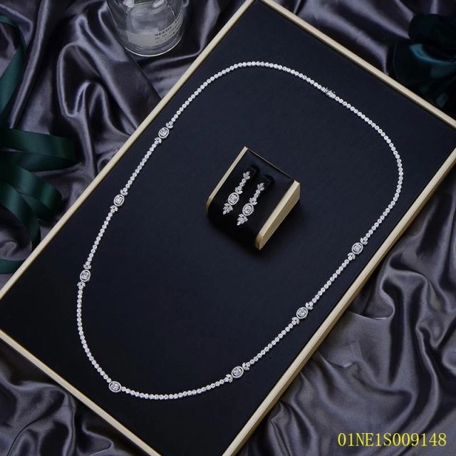 China Wholesale Factory jewelry Long Chain Necklace Set