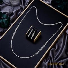 China Wholesale Factory jewelry Long Chain Necklace Set