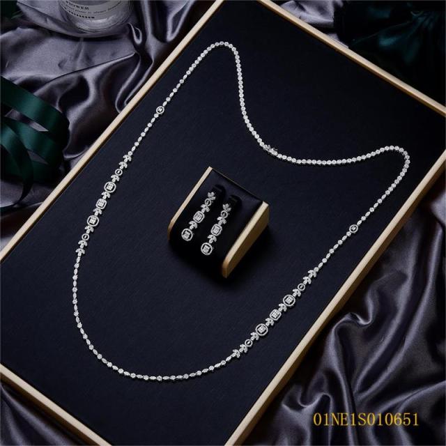 China Wholesale Factory jewelry Long Chain Necklace Set