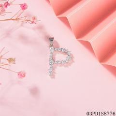Top Seller: 925 Sterling Silver A-Z Letter Pendant, Stylish & Quality Gift