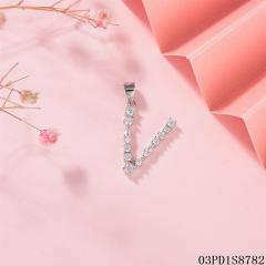 Top Seller: 925 Sterling Silver A-Z Letter Pendant, Stylish & Quality Gift