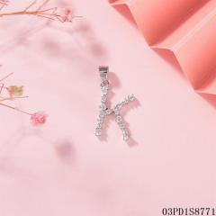 Top Seller: 925 Sterling Silver A-Z Letter Pendant, Stylish & Quality Gift