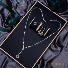 Popular Wholesale Designer jewelry Long Chain Necklace Set