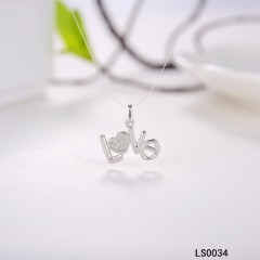 Factory Supply Quality Assurance Sterling Silver 925 jewelry Pendant