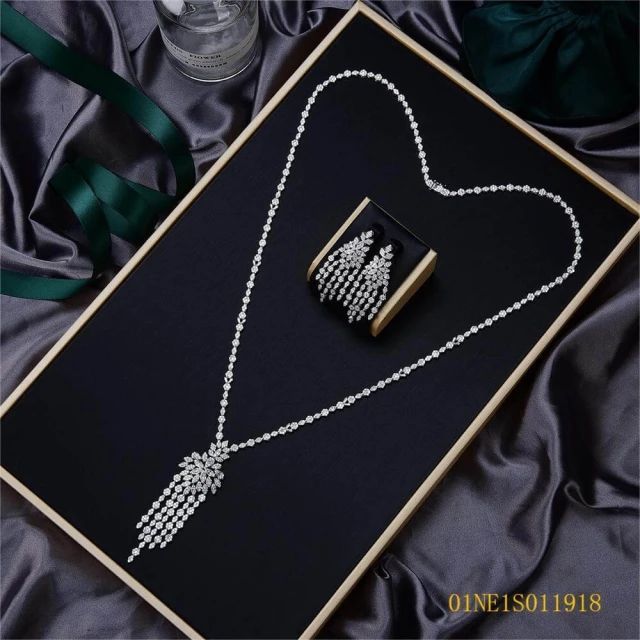 Direct Selling jewelry Long Chain Necklace Set
