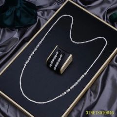 China Wholesale Factory jewelry Long Chain Necklace Set