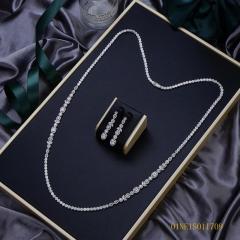 China Wholesale Factory jewelry Long Chain Necklace Set