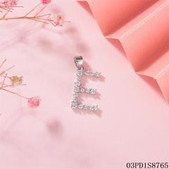 Top Seller: 925 Sterling Silver A-Z Letter Pendant, Stylish & Quality Gift