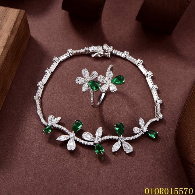 The New Listing Sterling Silver 925 Jewelry set