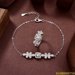 Wholesale High End Quality Sterling Silver 925 Jewelry set